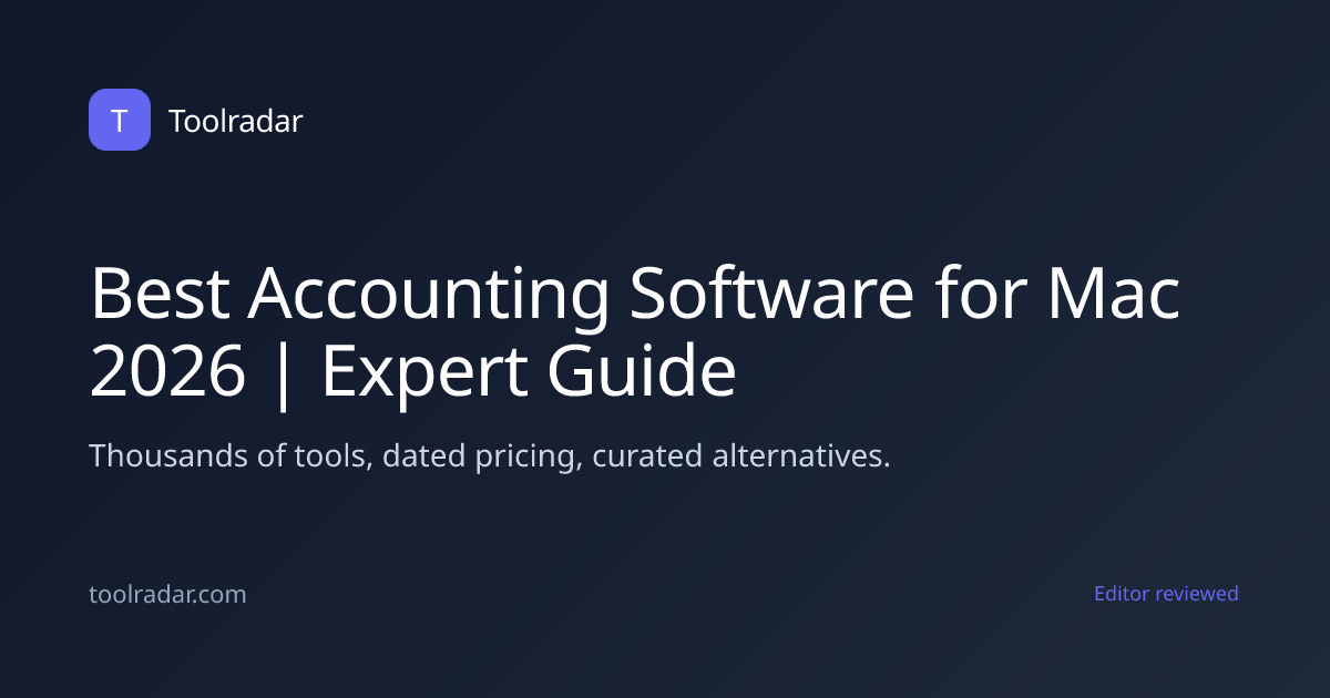 Best Accounting Software for Mac 2026 | Expert Guide