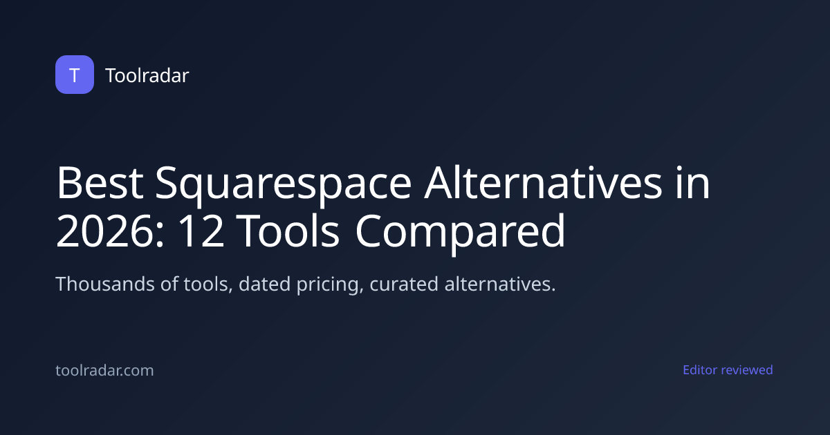 Best Squarespace Alternatives in 2026: 12 Tools Compared