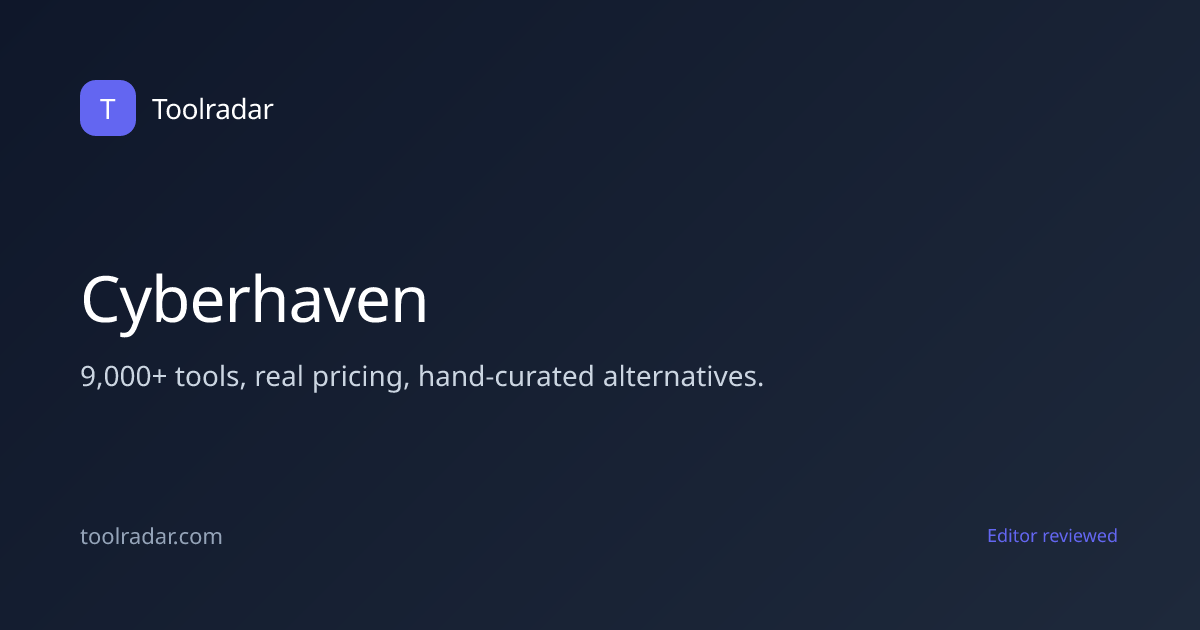 Cyberhaven Reviews, Pricing & Alternatives (2026)