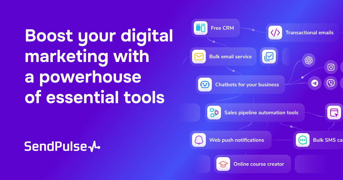 SendPulse UI screenshot